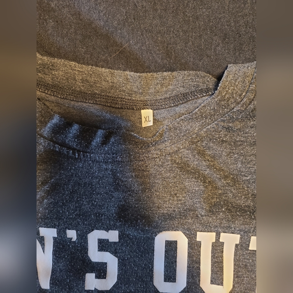 Gray Graphic T-Shirt XL